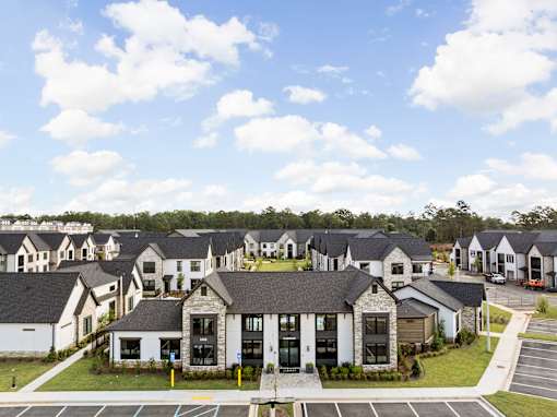 Aerial Exterior View at The Levi Luxury Apartments, Georgia, 30253