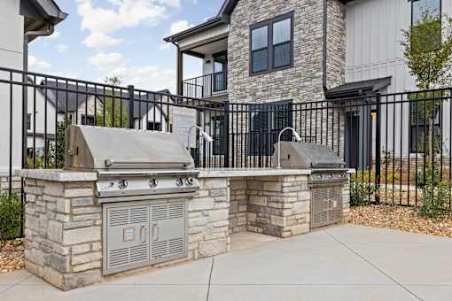 Community Grill Stations at The Levi Luxury Apartments, Georgia, 30253