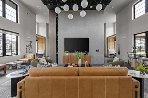 Community Room at The Levi Luxury Apartments, Georgia, 30253