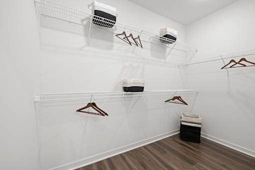 Large Closet at The Levi Luxury Apartments, McDonough