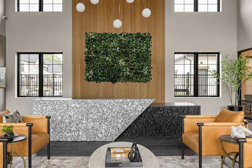Lobby Area at The Levi Luxury Apartments, McDonough, Georgia