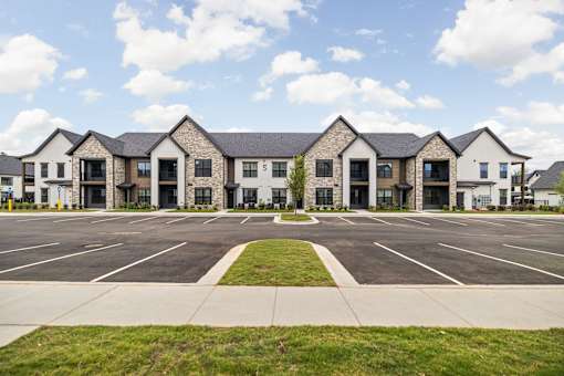 Large Parking Area at The Levi Luxury Apartments, McDonough, Georgia