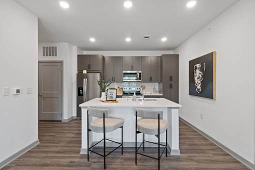 Kitchen Unit at The Quinn Luxury Apartments, Florida, 32526