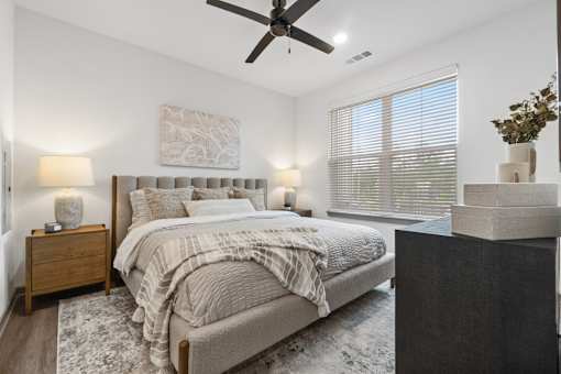 Comfortable Bedroom at The Quinn Luxury Apartments, Pensacola