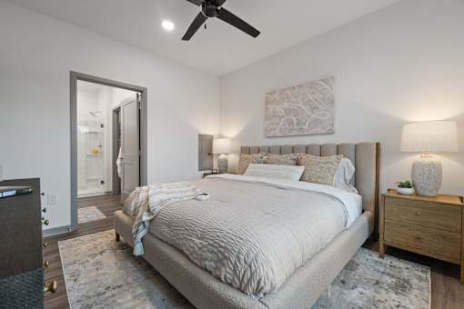 Large Bedroom at The Quinn Luxury Apartments, Pensacola, 32526