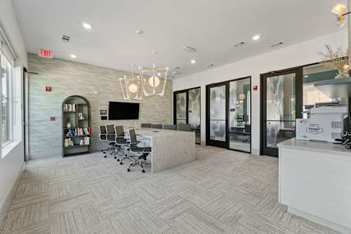Business Center at The Quinn Luxury Apartments, Florida, 32526
