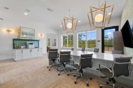 Work Space at The Quinn Luxury Apartments, Pensacola, FL, 32526