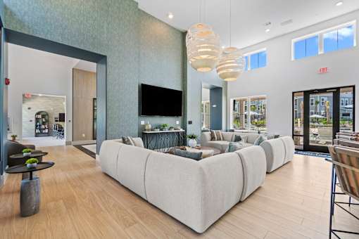 Resident Lounge at The Quinn Luxury Apartments, Florida