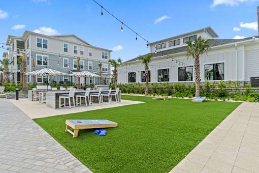 Green Lawn at The Quinn Luxury Apartments, Florida, 32526