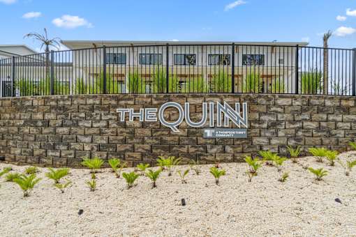 Property Signage at The Quinn Luxury Apartments, Florida, 32526