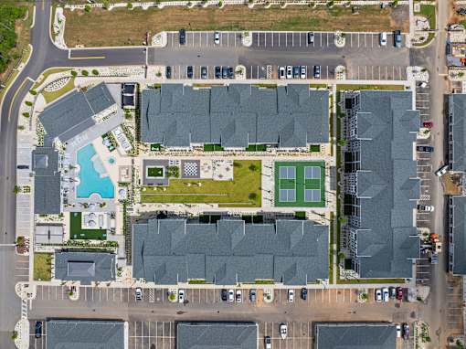 Bird's Eye View at The Quinn Luxury Apartments, Pensacola