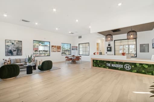 Lobby at The Maddox Luxury Apartment Homes, Buckeye  
