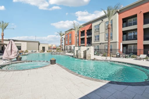 Pool View at The Maddox Luxury Apartment Homes, Buckeye  