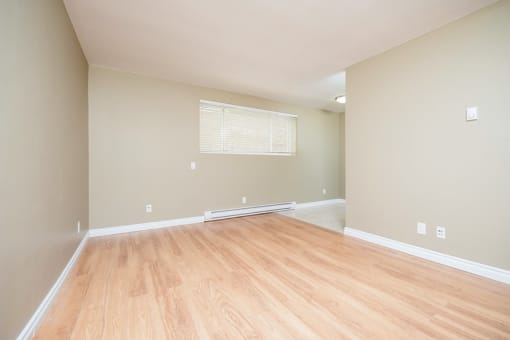 Living area at 16 Edmonton Apartment Suites for rent in Downtown Winnipeg