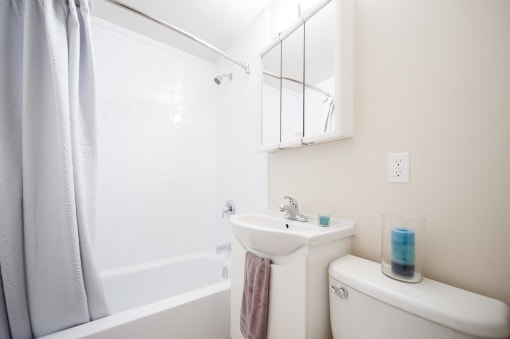 Renovated Bathroom at Place St. Boniface Complex