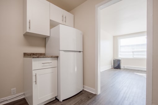 Kitchen at 309 Enfield Apartments for rent in Winnipeg