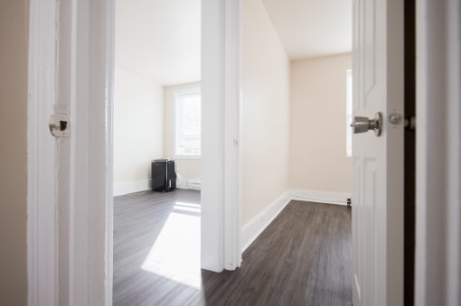 Hallway at 309 Enfield Apartment Suites for rent in the St. Boniface area