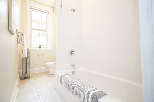 Bathroom at 105 Clarke Apartment Suites for rent in Winnipeg, MB, Canada