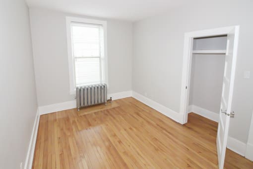 Bedroom at 105 Clarke Apartment Suites for rent in Winnipeg
