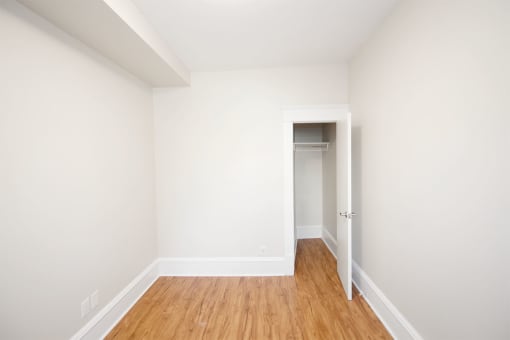 Bedroom at 508 McMillan Apartment Suites for rent in Winnipeg