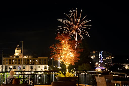 capitol fireworks at Harbor Heights 55+ Community, Washington, 98501