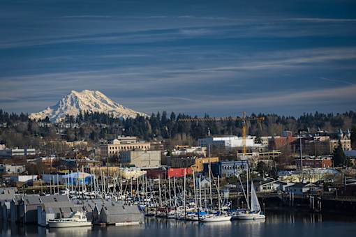 Olympia Views with Rainier at Harbor Heights 55+ Community, Washington