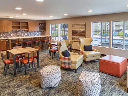 Mequon Trail Townhomes - Clubhouse Seating Area & Kitchen