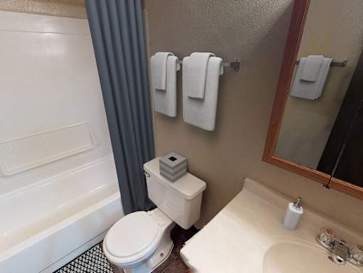 Mountain View Apartments - Bathroom