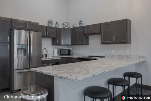 community room kitchen