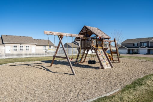 wooden playground