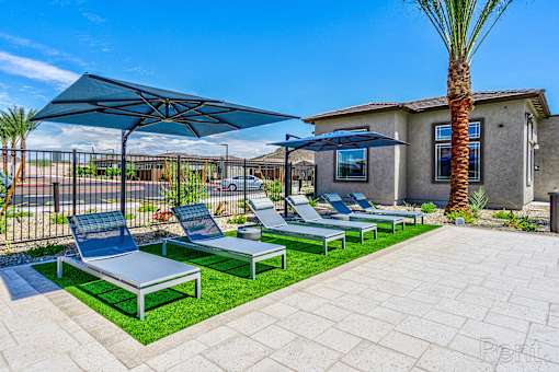 Outdoor Lounge Area at Avilla Western Garden, Phoenix, AZ 85307