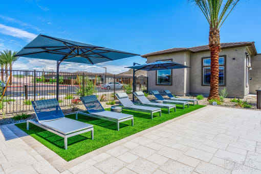 Outdoor Lounge Area at Avilla Mystic, Peoria, AZ 85383