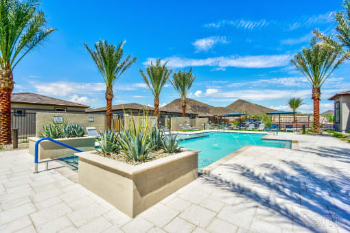Resort Style Pool at Avilla Mystic, Peoria, AZ 85383