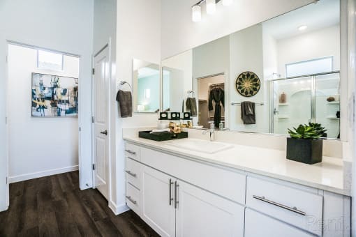 Modern Bathroom at Avilla Mystic, Peoria, AZ 85383