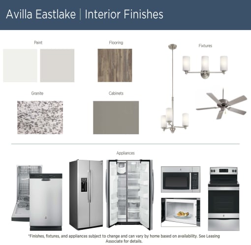 Interior Finishes at Avilla Eastlake, Thornton, CO 80241