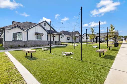 Outdoor Green Area at Avilla Vista Ranch, Liberty Hill, TX 78628