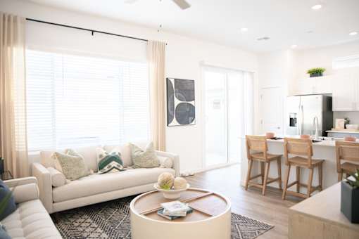 Modern Living Room at Avilla Holloway, McDonough, GA 30253