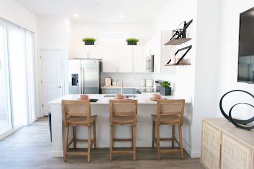Gourmet Kitchen with Island at Avilla Vista Norte, Phoenix, AZ 85087