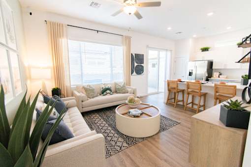 Modern Living Room at Avilla Broadway, Phoenix, AZ 85353