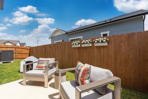 Pet-Friendly Private Backyard at Avilla Berry Creek Highlands, Georgetown, TX 78633