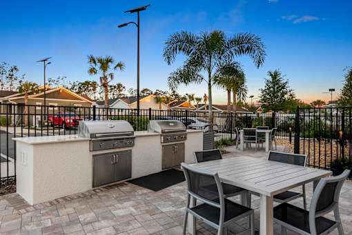 Outdoor Grill Area at Avilla Cypress Creek, Sun City Center, FL 33573