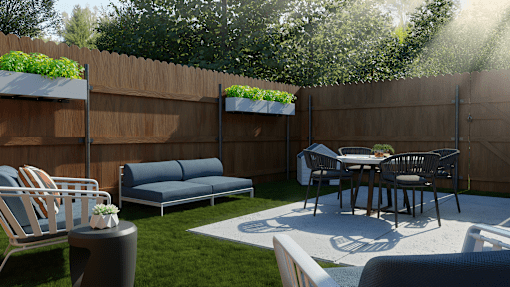 Pet-Friendly Private Backyard at Avilla Boat Club, Fort Worth, TX 76179