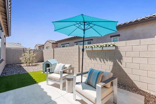Pet-Friendly Private Backyard at Avilla Marigold, Buckeye, AZ 85396