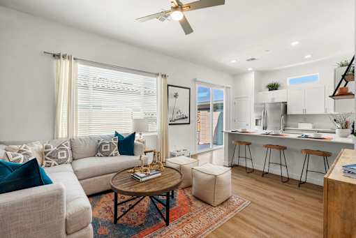 Modern Living Room at Avilla Palomino, Glendale, AZ 85302