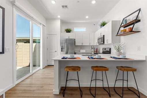 Gourmet Kitchen with Island at Avilla Foothills, Surprise, 85388