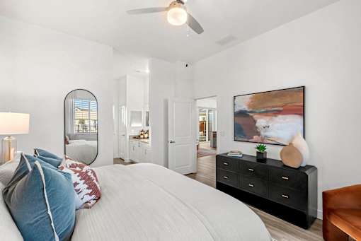 Comfortable Bedroom at Avilla Trinity, Fort Worth, TX 76111