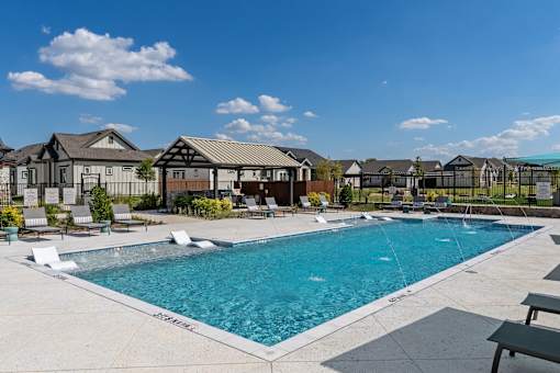 Sparkling Pool at Avilla Trinity, Fort Worth, TX 76111