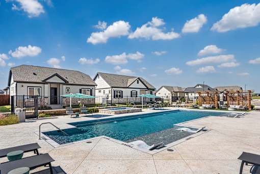 Resort Style Pool & Hot Tub at Avilla Trinity, Fort Worth, TX 76111