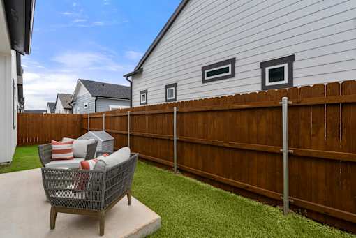 Pet-Friendly Private Backyard at Avilla Rio Oaks Apartments, Liberty Hill, TX 78642