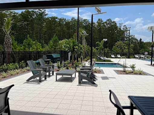 Outdoor Lounge Area at Avilla Silver Palm, Land O Lakes, FL 34638
